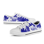 Zeta Phi Beta Low Top Shoes Spaint Style