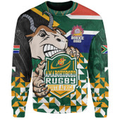 South Africa Sweatshirt Custom SA Rugby Springboks Pride 2023 Hexagon Jersey