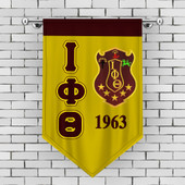 Iota Phi Theta Gonfalon Letter Style