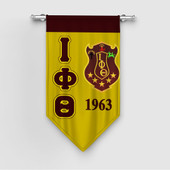 Iota Phi Theta Gonfalon Letter Style