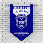 Zeta Phi Beta Gonfalon Sorority