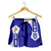 Zeta Phi Beta Women Short Custom Simple Style