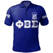 Phi Beta Sigma Polo Shirt Custom Chapter And Spring Style