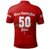 Order of the Eastern Star Polo Shirt Custom Chapter And Spring Style