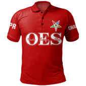 Order of the Eastern Star Polo Shirt Custom Chapter And Spring Style