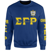 Sigma Gamma Rho Sweatshirt Custom Chapter And Spring Style