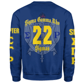 Sigma Gamma Rho Sweatshirt Custom Chapter And Spring Style