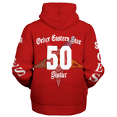 Order of the Eastern Star Sherpa Hoodie Custom Chapter And Spring Style