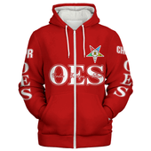 Order of the Eastern Star Sherpa Hoodie Custom Chapter And Spring Style