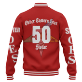 Order of the Eastern Star Baseball Jacket Custom Chapter And Spring Style