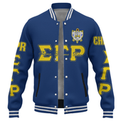 Sigma Gamma Rho Baseball Jacket Custom Chapter And Spring Style