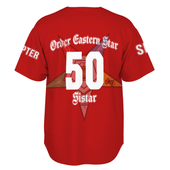 Order of the Eastern Star Baseball Shirt Custom Chapter And Spring Style