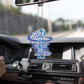 Zeta Phi Beta Style Car Hanging Ornament