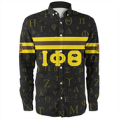 Iota Phi Theta Long Sleeve Shirt Alphabet Style