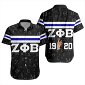 Zeta Phi Beta Short Sleeve Shirt Alphabet Style