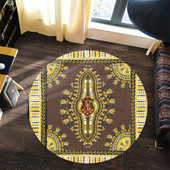 Iota Phi Theta Round Rug Dashiki