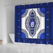 Phi Beta Sigma Shower Curtain Dashiki