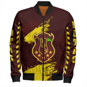 Iota Phi Theta Bomber Jacket Nickname Style Grunge