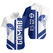 Phi Beta Sigma Short Sleeve Shirt Half Concept