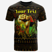 African T-Shirt - Custom Africa African Black Power T-Shirt Desert Fashion 2