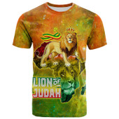 African T-Shirt - Lion Of Judah T-Shirt Desert Fashion 1