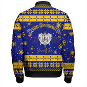 Sigma Gamma Rho Zipper Bomber Jacket Sorority Christmas