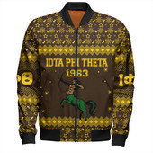 Iota Phi Theta Bomber Jacket Christmas Greek Life