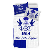 Phi Beta Sigma Bedding Set Haft Concept Style