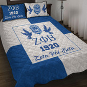Zeta Phi Beta Quilt Bed Set Haft Concept Style