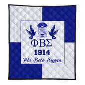 Phi Beta Sigma Premium Quilt Haft Concept Style