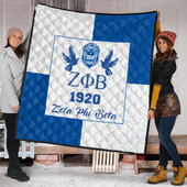 Zeta Phi Beta Premium Quilt Haft Concept Style