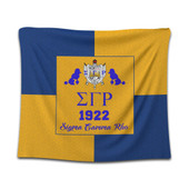 Sigma Gamma Rho Tapestry Haft Concept Style