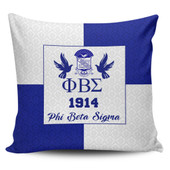 Phi Beta Sigma Pillow Cover Haft Concept Style