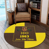 Iota Phi Theta Round Rug Haft Concept Style