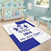 Phi Beta Sigma Area Rug Haft Concept Style