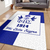 Phi Beta Sigma Area Rug Haft Concept Style