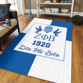 Zeta Phi Beta Area Rug Haft Concept Style