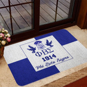 Phi Beta Sigma Door Mat Haft Concept Style