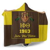 Iota Phi Theta Hooded Blanket Haft Concept Style