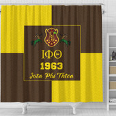 Iota Phi Theta Shower Curtain Haft Concept Style