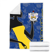 Sigma Gamma Rho Premium Blanket Girl Rose