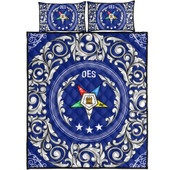 Order of the Eastern Star Quilt Bed Set Sorority