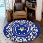 Order of the Eastern Star Round Rug Sorority