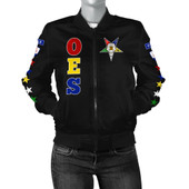 Order of the Eastern Star Bomber Jacket Letters