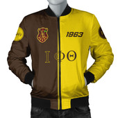 Iota Phi Theta Bomber Jacket Half Circle