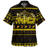 Iota Phi Theta Hawaiian Shirt Christmas Style Grunge