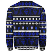 Phi Beta Sigma Sweatshirt Christmas Style Grunge