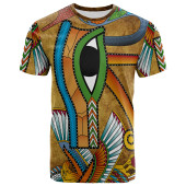 Egyptian T-Shirt - Africa Egyptian Hieroglyphics and Gods Self Knowledge T-Shirt Desert Fashion 1