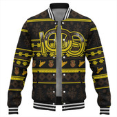 Iota Phi Theta Baseball Jacket Christmas Style Grunge