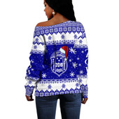 Zeta Phi Beta Off Shoulder Sweatshirt Sorority Inc Christmas